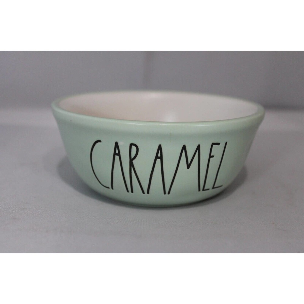 Rae Dunn Blue Mint Fudge & Caramel Bowl Set **See Photos